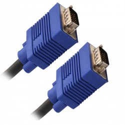 Cable VGA 15MM- SVGA HDB15MM 10M blindé Réf   0108015