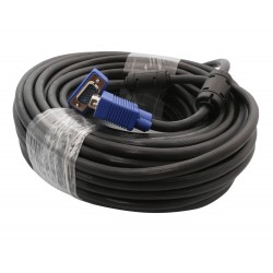 Cable VGA 15MM- SVGA HDB15MM 30M blindé Réf   0108018