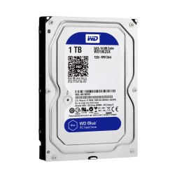 Disque Dur 3.5 1To 64Mo SATA3 WD WESTERN DIGITAL - CAVIAR BLUE 7200T Ref   WD10EZEX Garantie constructeur