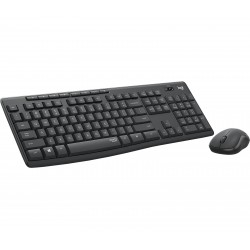 Clavier+Souris Sans fil MK295 LOGITECH en Noir SILENT Ref   920-009795.