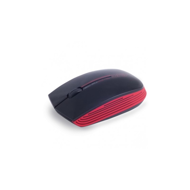 Souris ADVANCE S.fil NOIR ROUGE 1600 dpi Ref   S-190RE