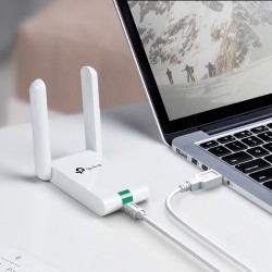 Adaptateur USB WIFI 300Mbps TP-LINK à gain de 3 dBI Réf   TL-WN822N