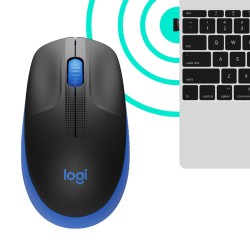 Souris LOGITECH S.fil M190 BLEU Ref   910-005907.