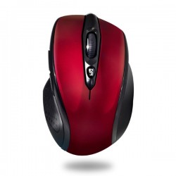 Souris ADVANCE S.fil NOIR   ROUGE ERGONOMIQUE SHAPE 6D MOUSE Ref   S-SHAPE-RE