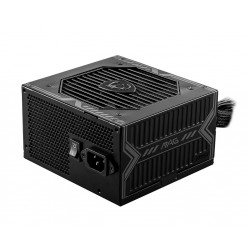 Alimentation ATX 550W 12Cm - MSI 80 PLUS BRONZE NON MODULAIRE P8 - 5x SATA - 2x Molex -Cable 60cm Réf   MAG-A550BN.