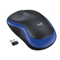 Souris LOGITECH S.fil M185 BLEU Ref   910-002236