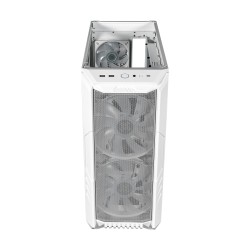 Boitier COOLER MASTER HAF500 BLANC MOYEN TOUR Réf  H500-WGNN-S00.