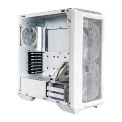 Boitier COOLER MASTER HAF500 BLANC MOYEN TOUR Réf  H500-WGNN-S00.