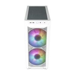 Boitier COOLER MASTER HAF500 BLANC MOYEN TOUR Réf  H500-WGNN-S00.