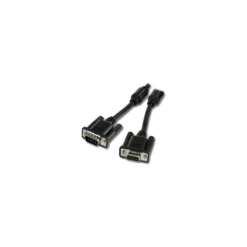 Cable VGA 15M F-2M SVGA HDB15M F 2M BLINDE Réf   0108001