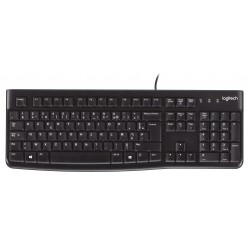 Clavier LOGITECH K120 USB Noir filaire Ref   920-002515