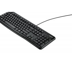 Clavier LOGITECH K120 USB Noir filaire Ref   920-002515