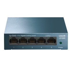 Switch 5 Ports 10 100 1000  TP LINK RJ-45 Réf   LS105G.