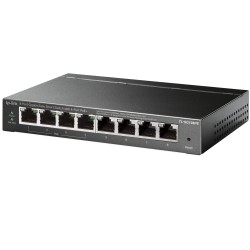 Switch 8 Ports 10 100 1000  TP LINK RJ-45 dont 4 ports en PoE Réf   TL-SG108PE