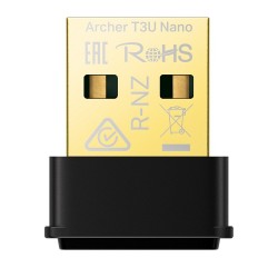 Mini CLES USB WIFI AC1300 MU-MIMO 867Mbits wifi 5 Ghz   400Mbits wifi 2.4 Ghz Réf   Archer T3U NANO.