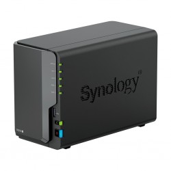 SERVEUR NAS DS-224+ SYNOLOGY 2 baies   2 USB 3.0   1 RJ45 1000 Réf   DS224+.