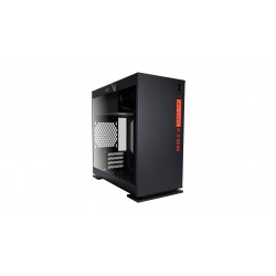 Boitier MICRO ATX INWIN Noir 2 USB3 + Audio+ 5 ventilateur Réf   INWIN 301 BLACK