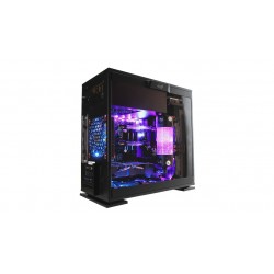 Boitier MICRO ATX INWIN Noir 2 USB3 + Audio+ 5 ventilateur Réf   INWIN 301 BLACK