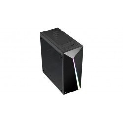 Boitier Moyen Tour ATX  AEROCOOL Shard Tempered Glass RGB NOIR -1 ventil - Panneau vitré Réf   ACCM-PV14043.11.