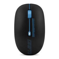 Souris ADVANCE S.fil  DRIFT 2 wifi 2.4Ghz -1600 dpi Couleur bleu et noir Ref   S-290BL