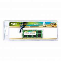SODIM DDR3L 8G 12800 1600 SILICON POWER double face  1.35V Réf  SP008GLSTU160N02
