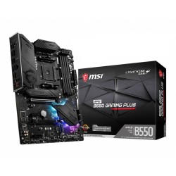 Carte Mère MSI B550 GAMING PLUS ATX - 4x DDR4 - 1x DP - 1x HDMI 6x SATA 6Gb s + 2x M.2 USB2.0 - USB3.2 - USB3.0 Type C.