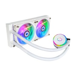 Cooler Master MasterLiquid PL240 FLUX White Edition Ref   MLY-D24M-A23PZ-RW.