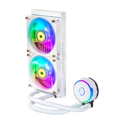 Cooler Master MasterLiquid PL240 FLUX White Edition Ref   MLY-D24M-A23PZ-RW.