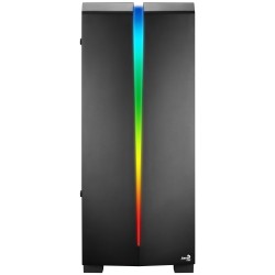 Boitier Moyen Tour ATX  AEROCOOL SCAR RGB NOIR 2 USB3 2 USB2-1 ventil - Panneau vitré Réf   ACCM-PB11013.11.