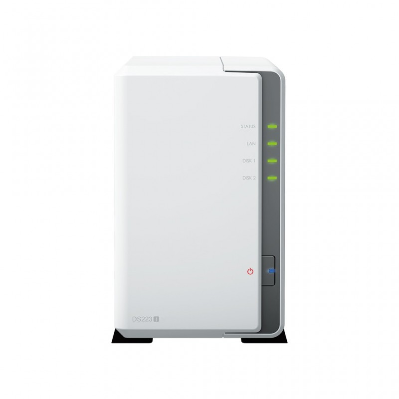 SERVEUR NAS DS-223J - SYNOLOGY - 2 baies   2 USB 3.0   1 RJ45 - Ref   DS-223J.