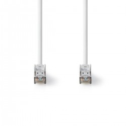 Cable Réseau RJ45 Droit 1M CAT8.1 Blinde S-FTP Réf   0112881.