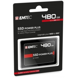 SSD 480Go 2.5 SATA III EMTEC X150 Power Plus Réf   ECSSD480GX150