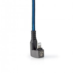 Câble USB-C vers LIGHTNING - 1M (synchronisation et charge)  CONNECTLAND - Réf  0107298 -USB-C-TO LIGHTNING-1m.