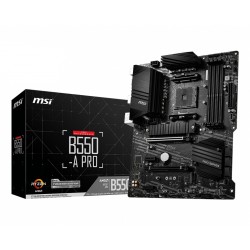 Carte Mère MSI B550 A PRO ATX - 4x DDR4 - 1x DP - 1x HDMI 6x SATA 6Gb s + 2x M.2 - RJ45 USB2.0 - USB3.2 - USB3.0 TYPE C.