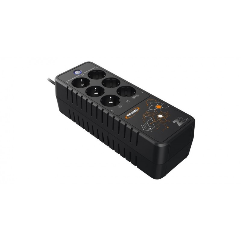 ONDULEUR Z2-EX1000VA INFOSEC réf 66087 6 Prises françaises 1 USB GARANTIE 2 ANS CONSTRUCTEUR. ONDULEUR Z2-EX1000VA INFOSEC réf 66087 6 Prises françaises 1 USB GARANTIE 2 ANS CONSTRUCTEUR.