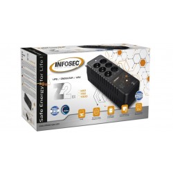 ONDULEUR Z2-EX1000VA INFOSEC réf   66087 6 Prises françaises  1 USB GARANTIE 2 ANS CONSTRUCTEUR.