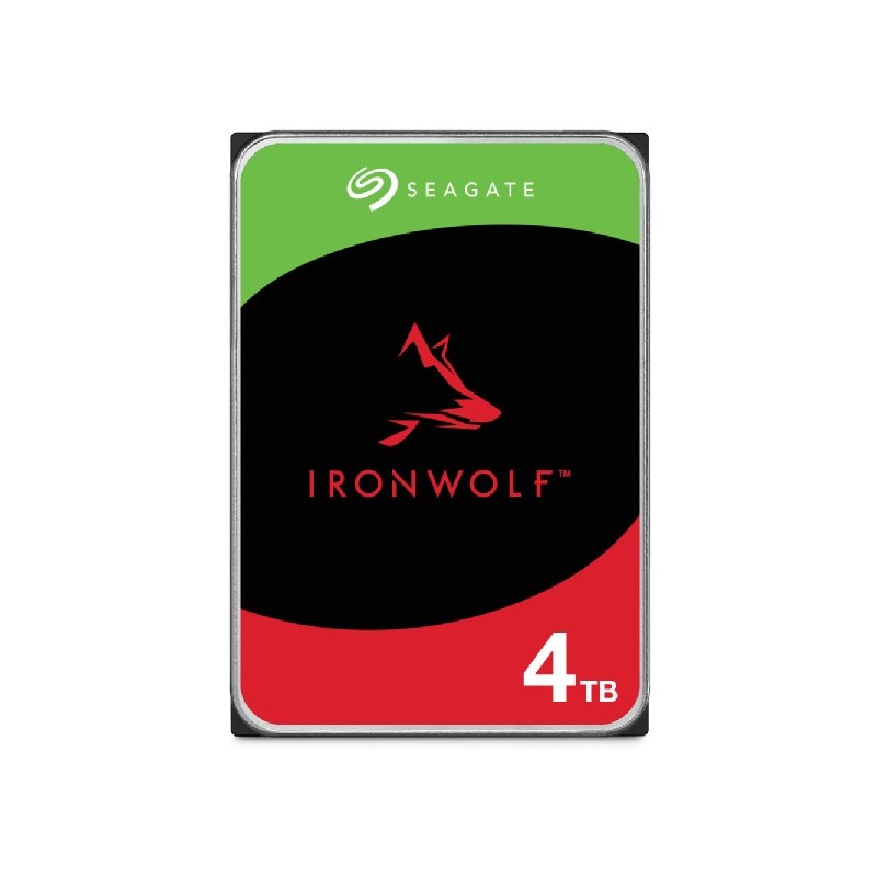 Disque Dur 3.5 4T SATA3 SEAGATE 5900Trs min - 25Mb cache - IronWolf Ref   ST4000VN006 Garantie constructeur.