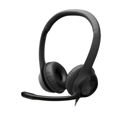 Casque Micro HEADSET H390 LOGITECH Connection USB Réf   981-000406.