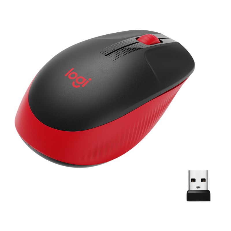 Souris LOGITECH S.fil M190 ROUGE Ref   910-005908.