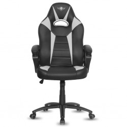 Fauteuil Gamer Fighter Noir Blanc SPIRIT OF GAMER Réf   SOG-GCFWT.