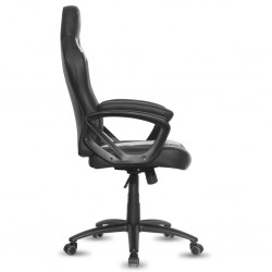 Fauteuil Gamer Fighter Noir Blanc SPIRIT OF GAMER Réf   SOG-GCFWT.