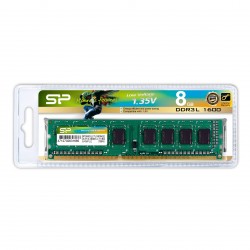 DDR3L 8Go PC1600 SILICON POWER 1.35V Réf   SP008GLLTU160N02