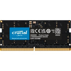 SODIM DDR5 16Go PC5600 CRUCIAL sous blister individuel Réf   CT16G56C46S5.