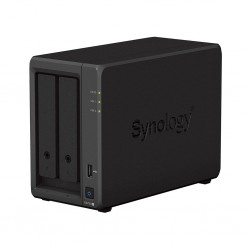 SERVEUR NAS DS-723+ SYNOLOGY 2 baies   2 USB 3.0   1 RJ45 1000 Réf  DS-723+.