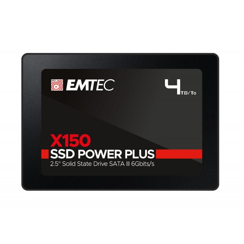 SSD 4To 2.5 SATA III EMTEC X150 Power Plus Réf   ECSSD4TX150.