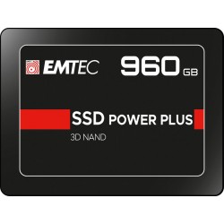 SSD 960Go 2.5 SATA III EMTEC X150 Power Plus Réf   ECSSD960GX150