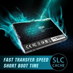 SSD 240Go 2.5 SATA 3 SILICON POWER série S55 Réf   SP240GBSS3S55S25