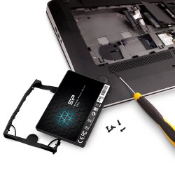 SSD 240Go 2.5 SATA 3 SILICON POWER série S55 Réf   SP240GBSS3S55S25