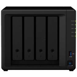 SERVEUR NAS DS-423+  SYNOLOGY 4 Baies - 2x USB3.2 - 2x RJ 45 RAID 0,1,5,6,10 - JBOD - 2 Go DDR4 Réf   DS-423+.