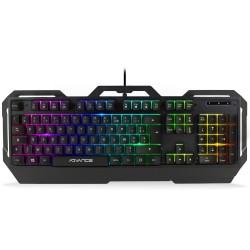 Clavier USB ADVANCE GAMING touches rétro éclairé 7 couleurs RGB  touches semi-mécaniques Réf   CLA-GTA250